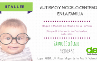 taller autismo modelo centrado en la familia