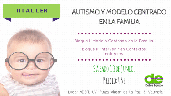 taller autismo modelo centrado en la familia
