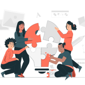 imagen personas construyendo creatividad