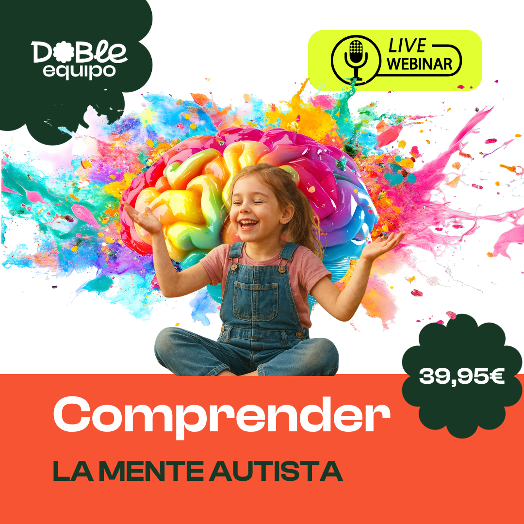 cartel webinar comprender la mente autista Doble Equipo