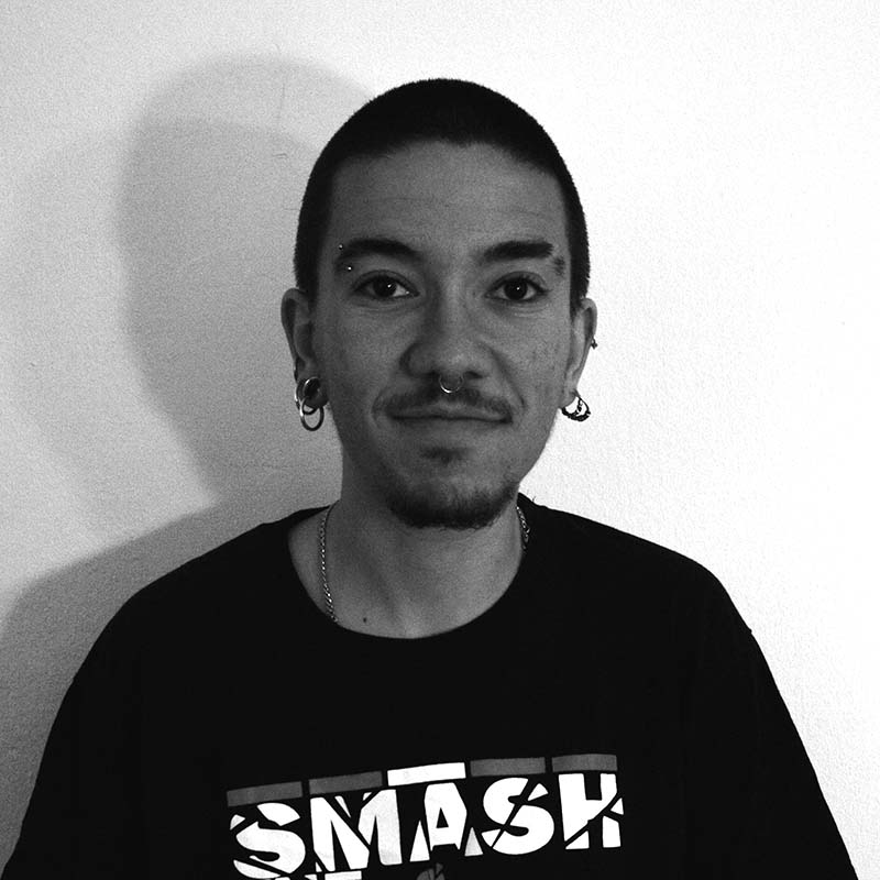 foto en blanco y negro de Zoe García Castaño